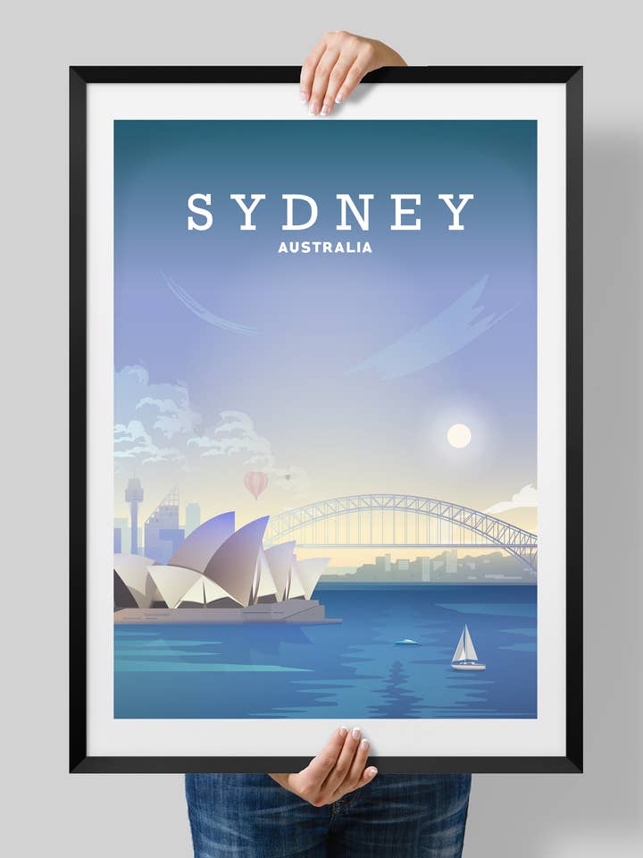 Sydney, Australia for wholesale by Hillview Prints