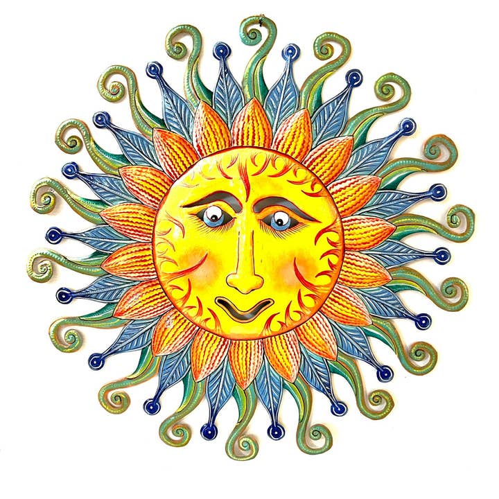 Jumbo Fire Sun for wholesale by Haiti Fair Trade- Papillon Marketplace