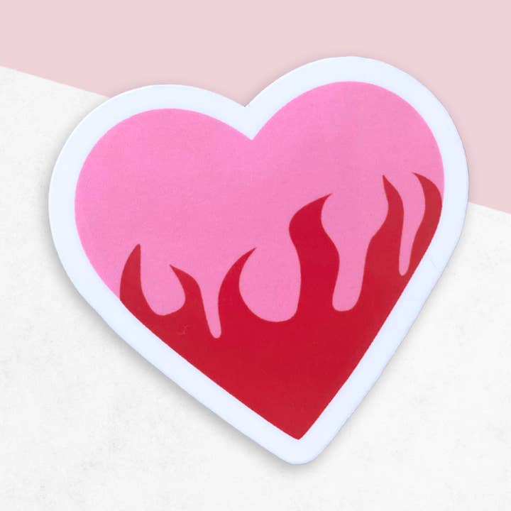 magnet - flame heart for wholesale by Atelier Naholi