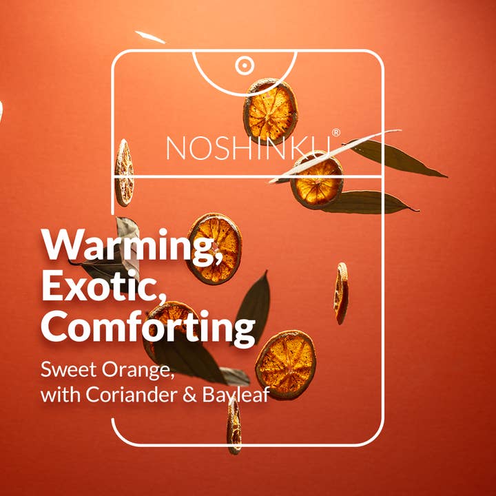 Noshinku - Wholesale Hand Sanitizer - Orange - Coriander Moisturizing Sanitizer Mini Refill Pouch3