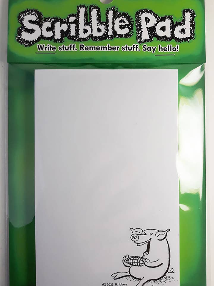 Pig ScribblePad for wholesale by Skribbers