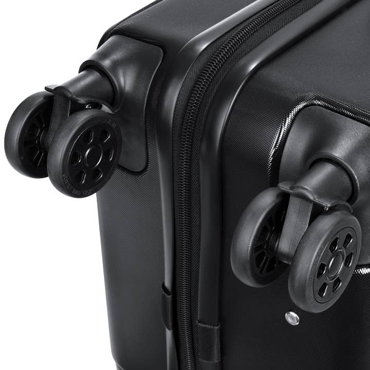 James Hawk - Vente Valises - Valise cabine en polycarbonate avec poche frontale pour ordinateur portable et tablette8