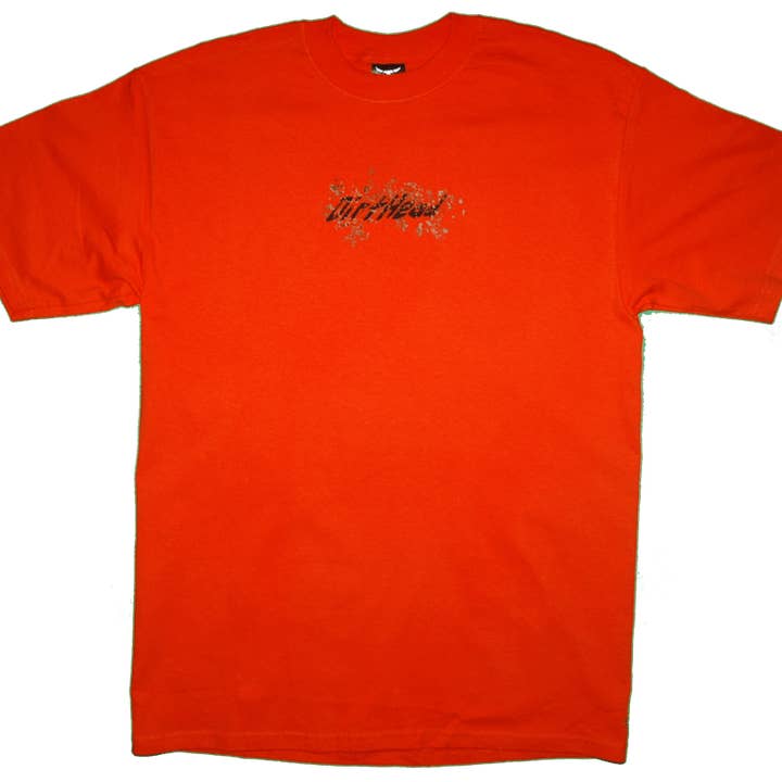 T-shirt DirtHead Splat à dos gauche aux couleurs de l'équipe pour la vente par DirtHead