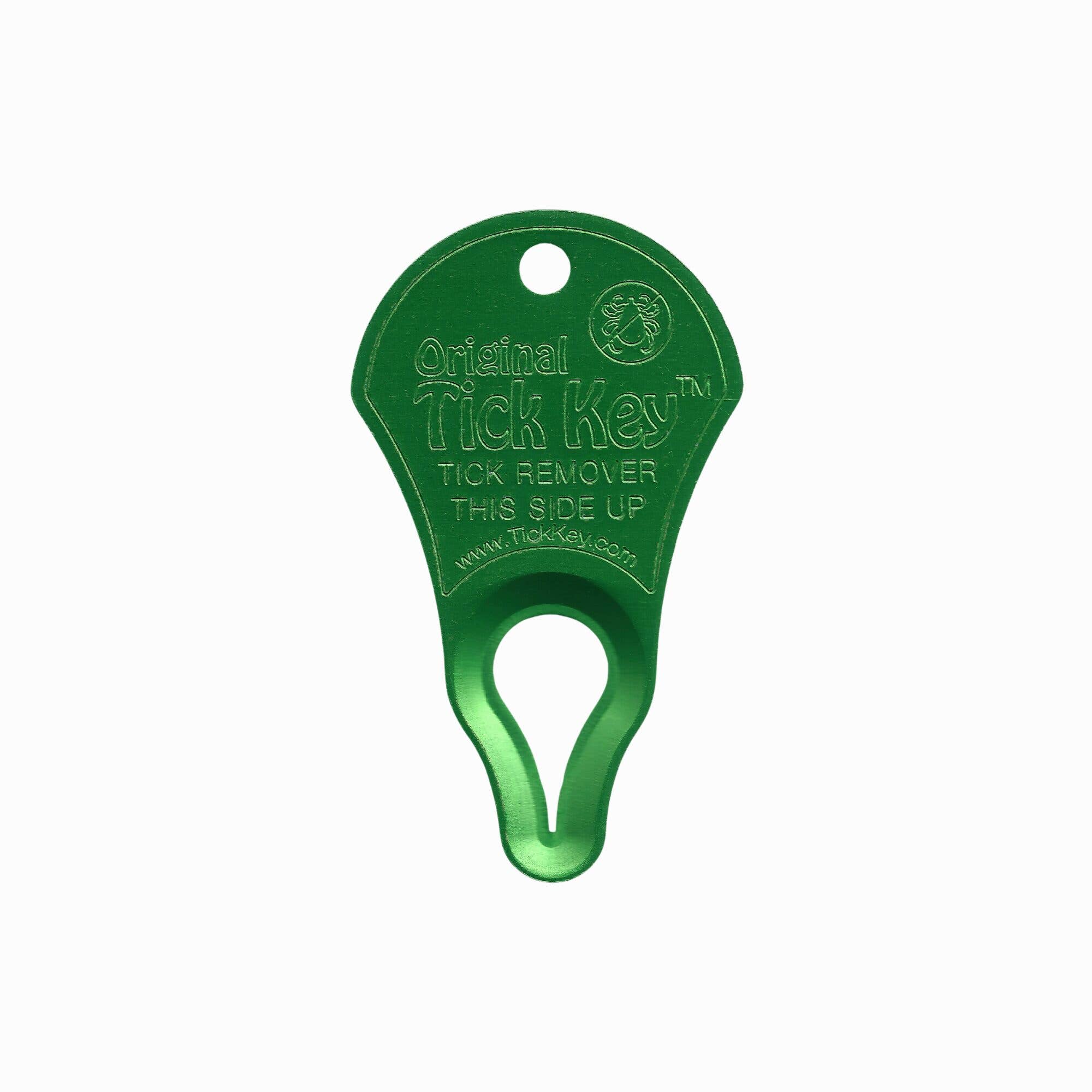 The Tick Key/Original Tick Key - Wholesale Insect Repellent - The Original Tick Key - Tick Detaching Device - Green