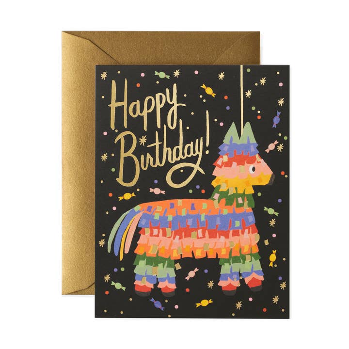 Pinata Birthday Card for wholesale by Rifle Paper Co.