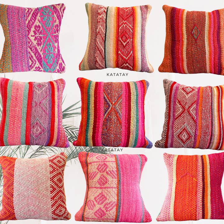 Cushion Cover • Rug Cushion • Ethnic Cushion for wholesale by KATATAY