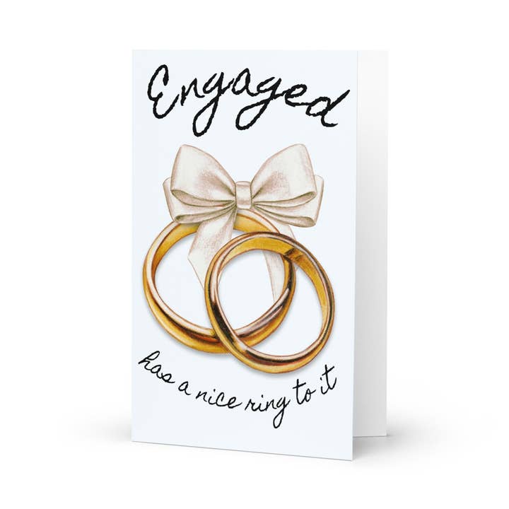 Engaged Has a Nice Ring to it for wholesale by Wishbrush
