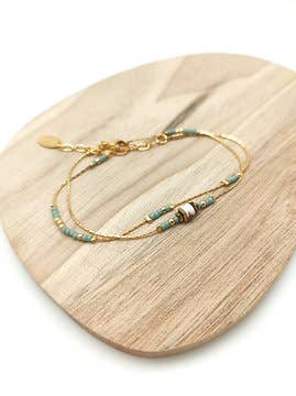 Enelli - Wholesale Beaded Bracelet - Double turn bracelet8