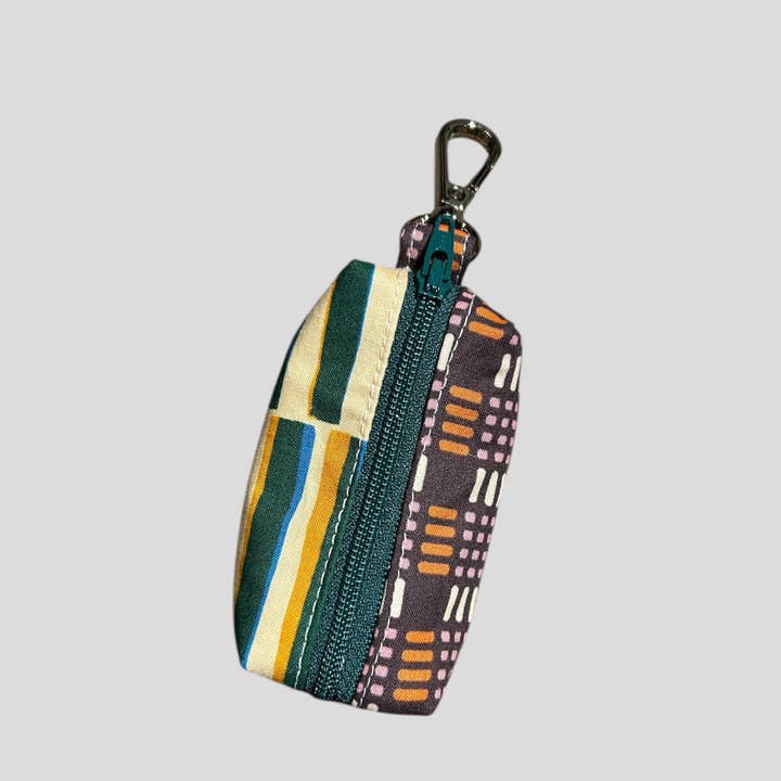 Two Prints Dog Poop Bag Holder- Plaid for wholesale by Rex & Bandon