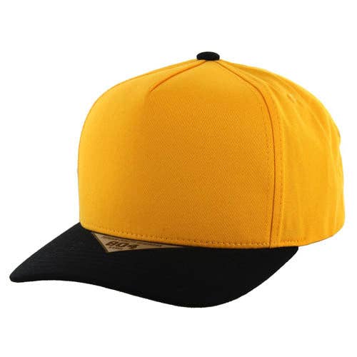Zion Brand - Wholesale Baseball Cap - Unisex - BLANK COTTON 5 PANEL SNAPBACK BALL CAP26