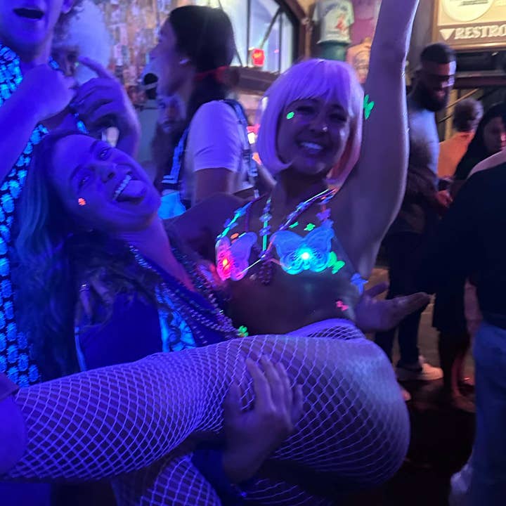 Sasswear - Wholesale Bra - Women's - Light Up Butterfly Festival Bra1