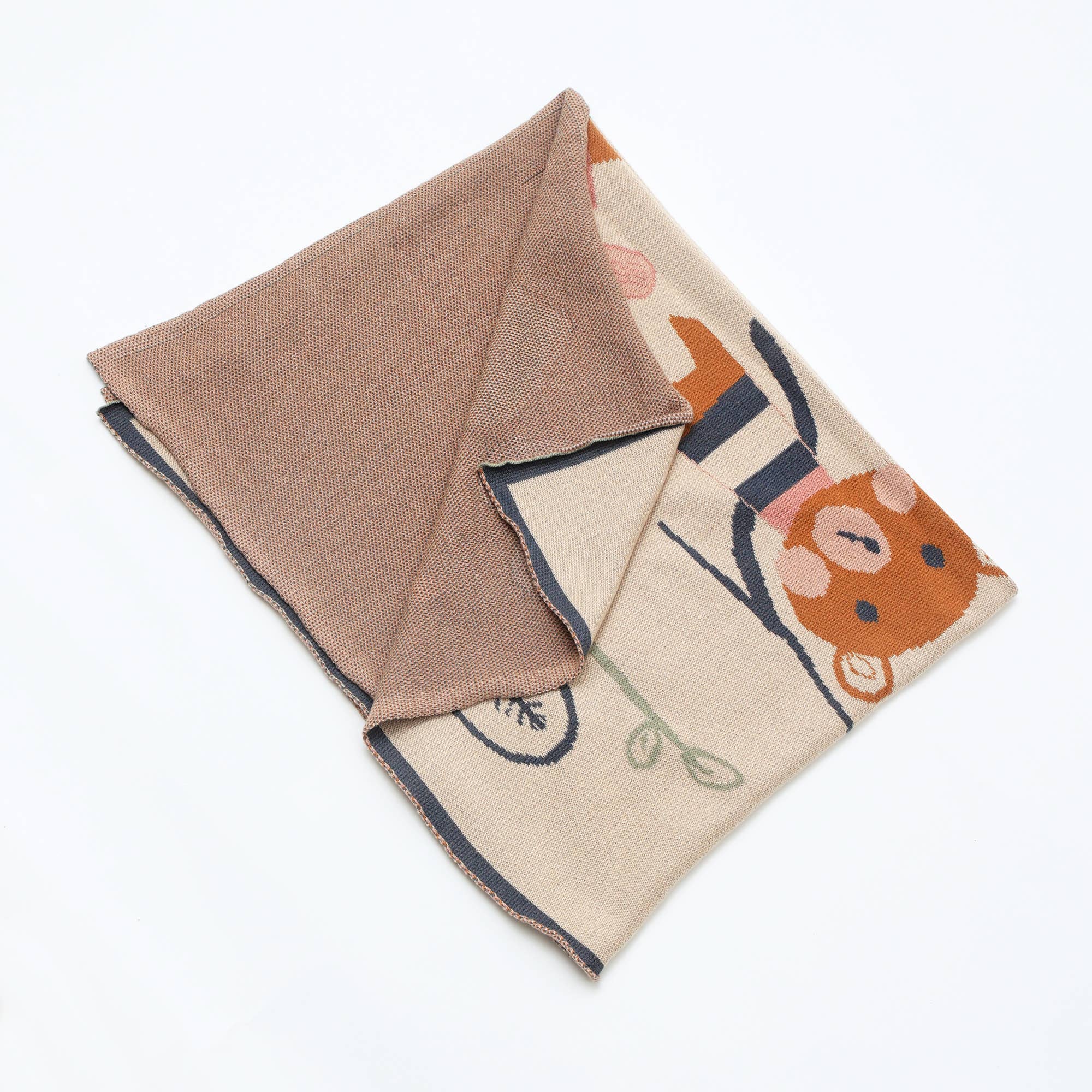 Bambini – Tapete de brincar - Crianças e bebés por atacado – Tapete de Brincar em Algodão Urso com Balão | 76X99 cm2