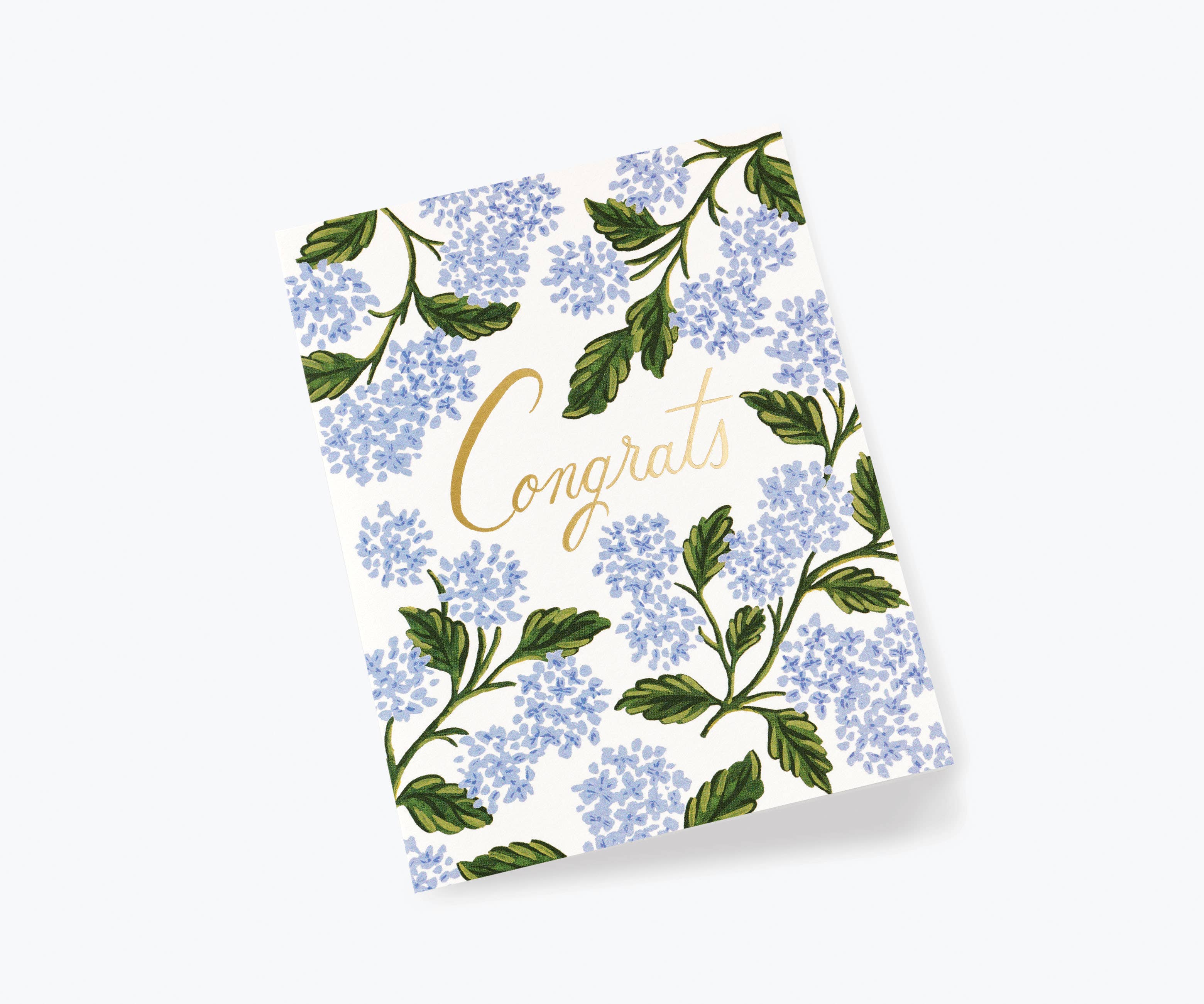Rifle Paper Co. - Wholesale Congratulations Card - Hydrangea Congrats Card1