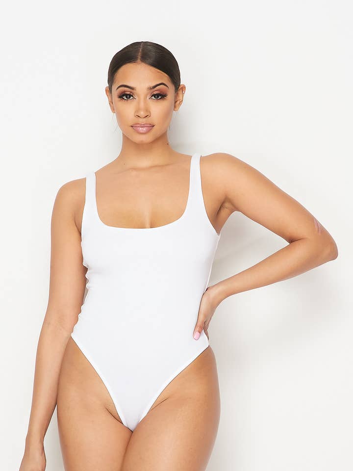 Cali Ærmeløs Bodysuit (BT21050) for engroshandel hos Hot & Delicious