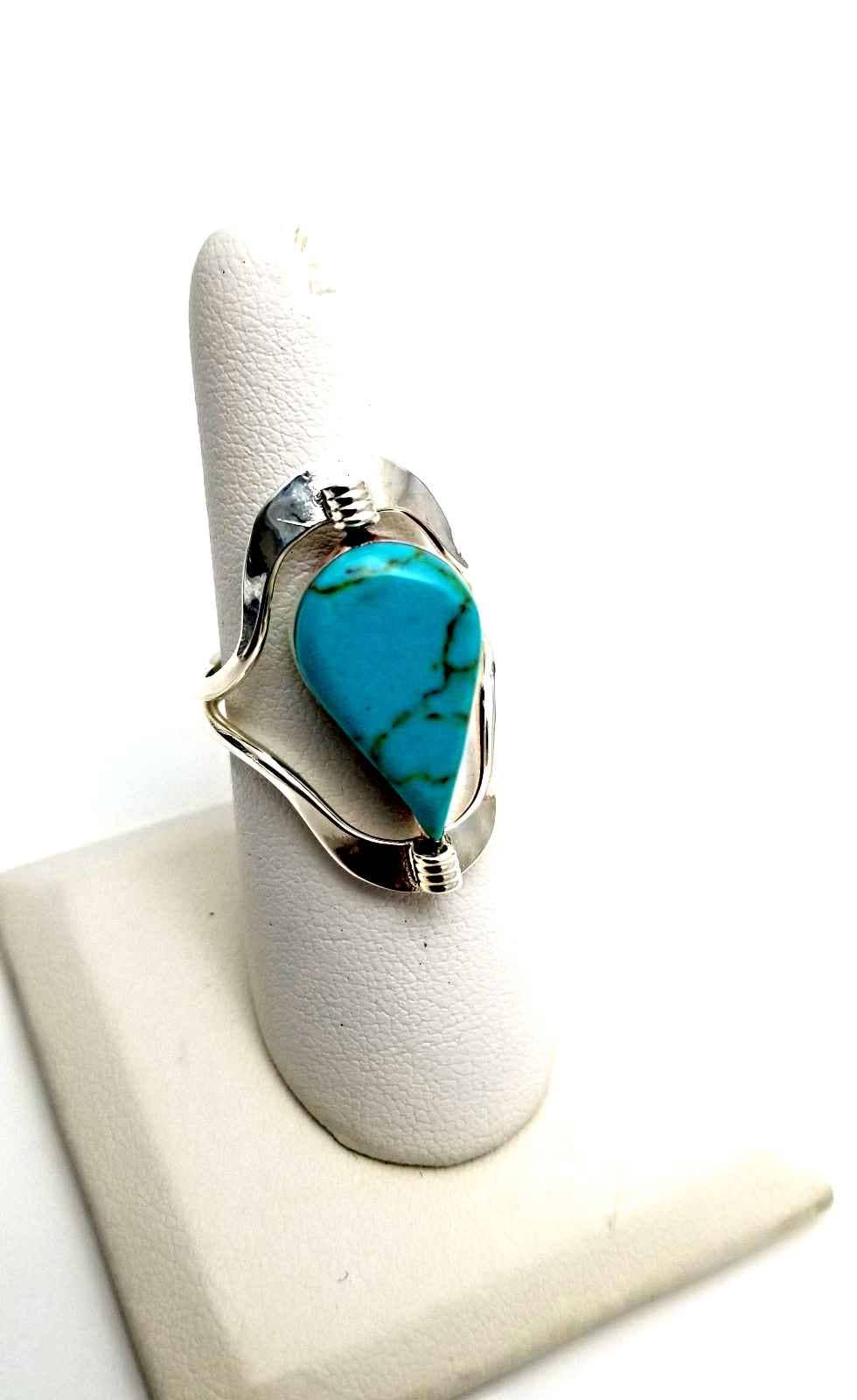 Costello International - Wholesale Cocktail/Statement Ring - Flip Large Semi-Precious Stone Inlaid Rings6