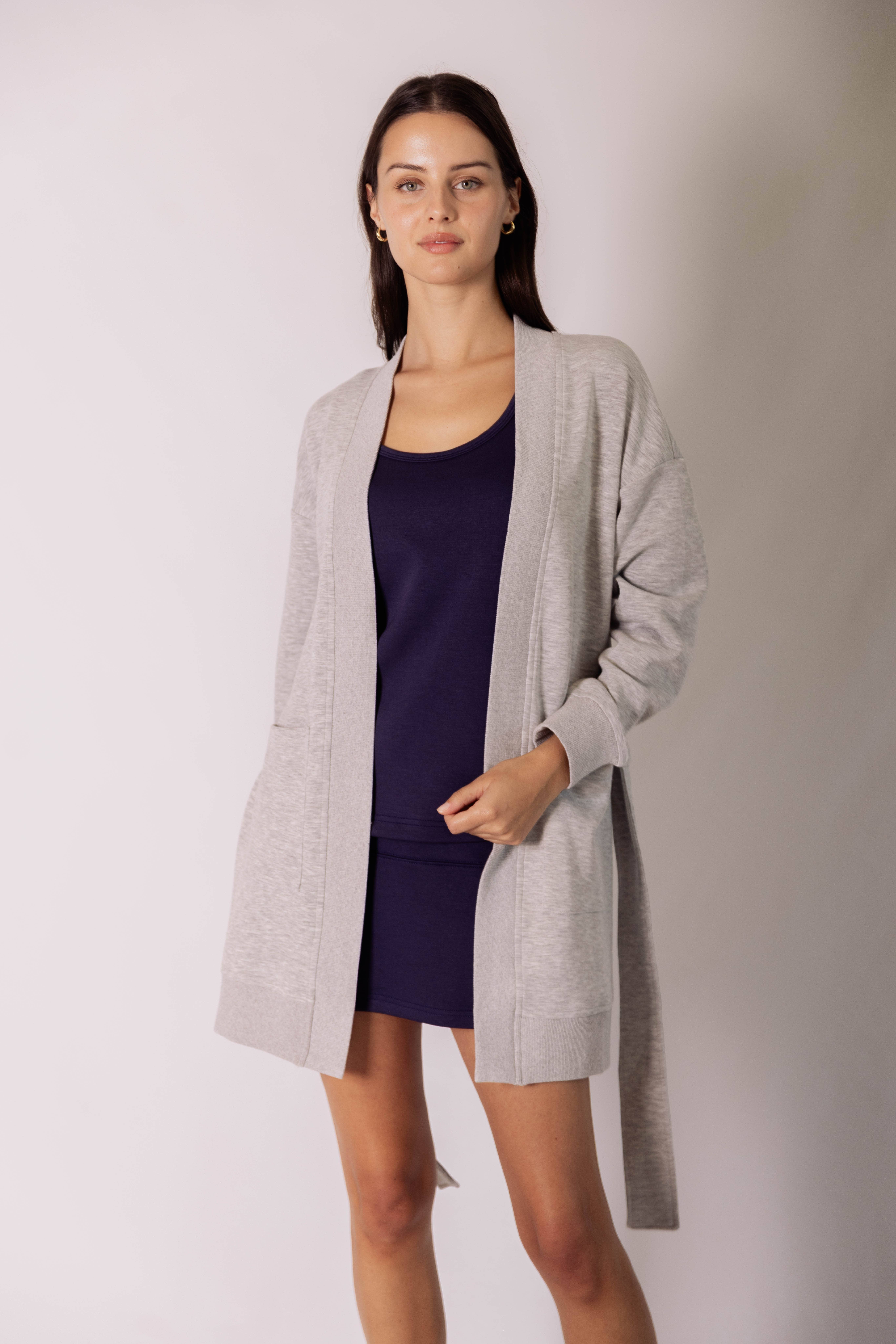 P. CILL - Wholesale Robe - Women's - P. CILL Butter Modal Ribbed Contrast Robe28