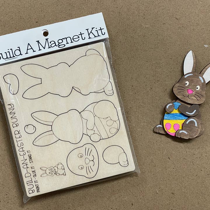 Pheasant & Needham Home Decor & Crafts - Wholesale DIY Craft Kit - DIY Easter Bunny Magnet Craft Kit4