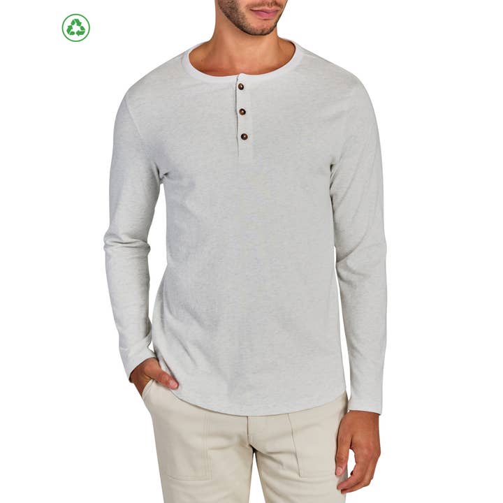 HENLEY DE MANGA LARGA SÓLIDA para venta al por mayor de Brooklyn Brigade