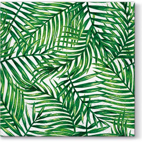 Serviettes en papier Feuilles tropicales pour la vente par European Excellency