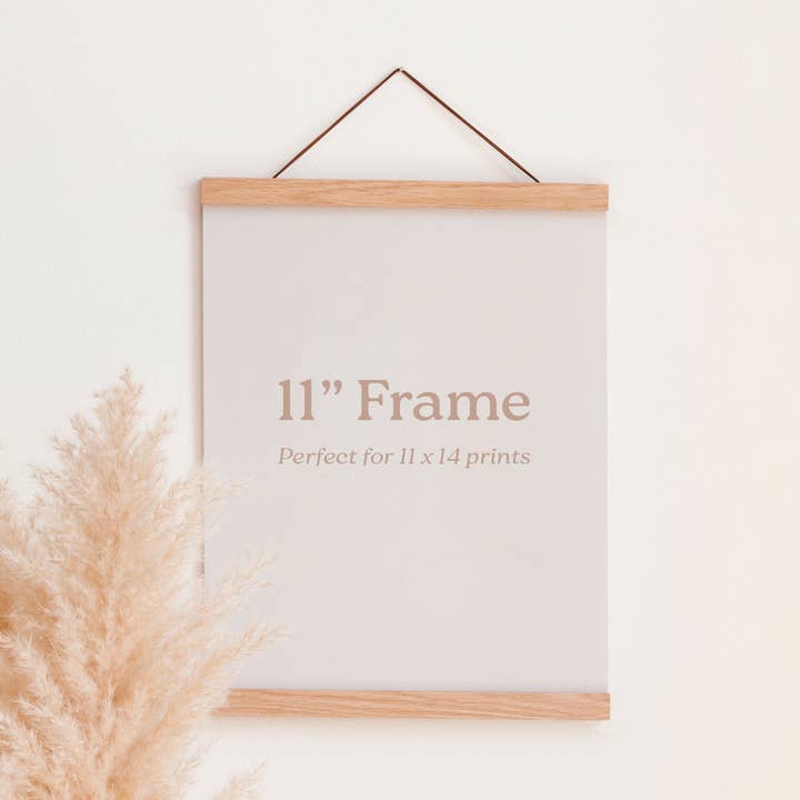 11" Magnetic Wood Print Frame for wholesale by The Anastasia Co