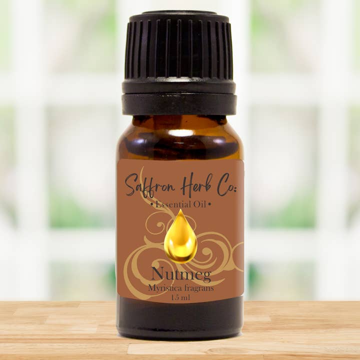 Nutmeg Essential Oil for wholesale by Saffron Herb Co.