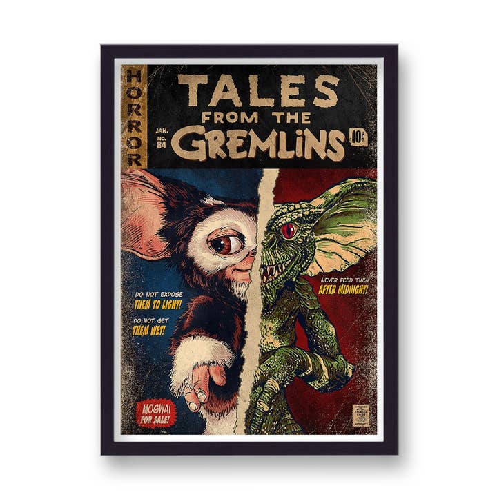 Tirage de film vintage Gremlins No2 pour la vente par Gallery Print and Art
