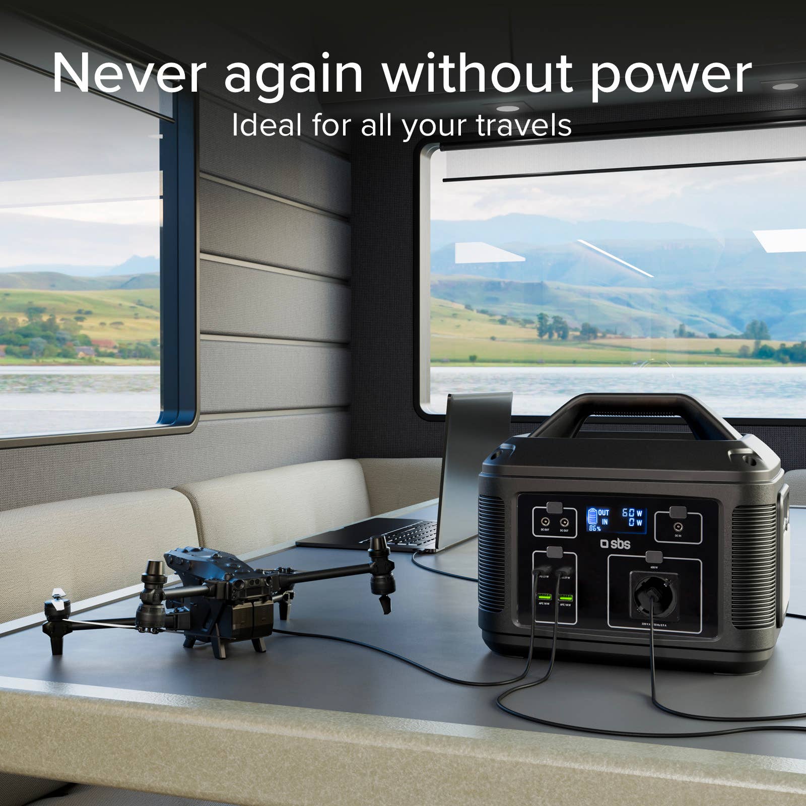 SBS - Wholesale Portable Charger - Portable Charging Station 120,000 Mah At 600 Watts Of Power7