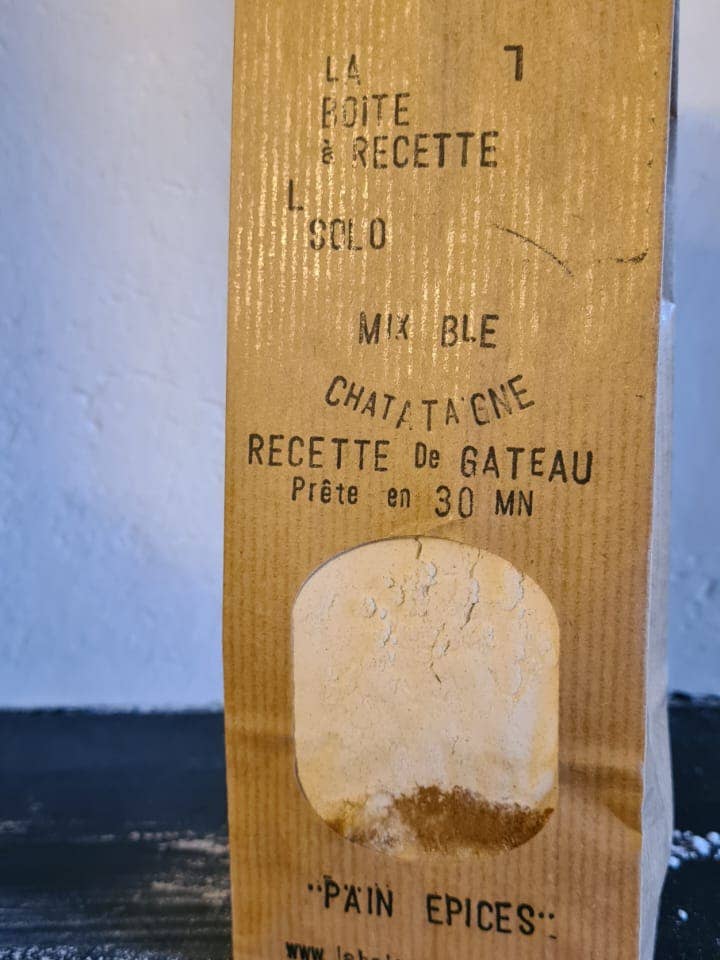 SOLO MIX CHESTNUT GINGERBREAD for wholesale by La Boîte à Recette