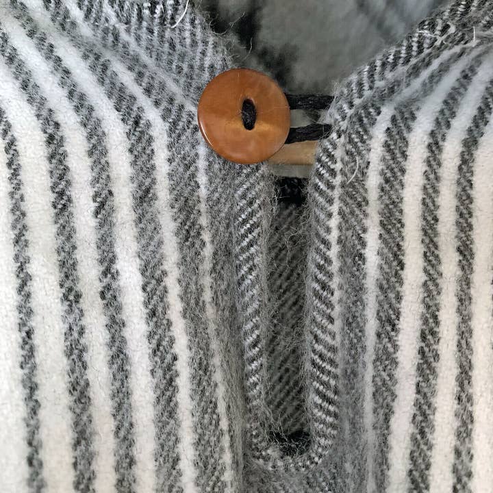 ECUALAMA – wholesale Poncho - Unisex – Lätt Baby Alpacka ull med huva Unisex Poncho tröja4