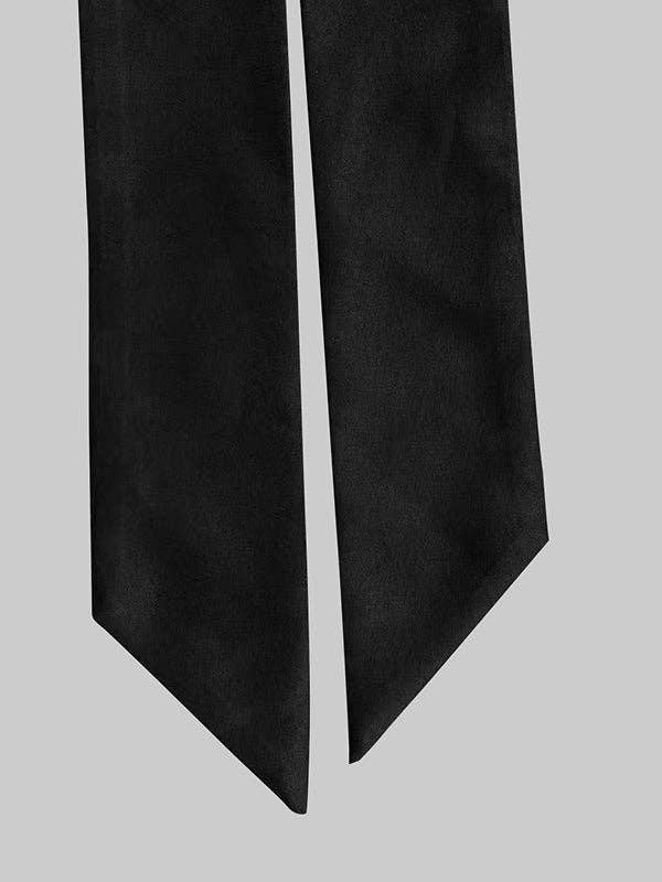 NERO BIANCO Abito lungo a quadri con bottoni e cintura annodata in vendita all'ingrosso su Faire8