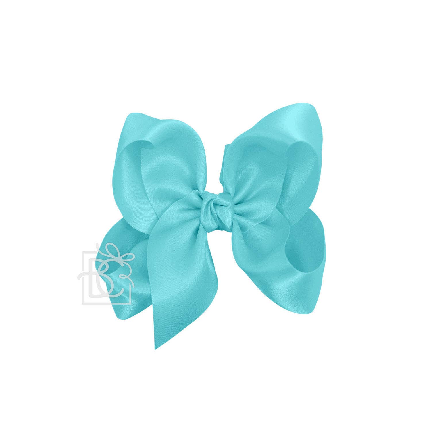 Beyond Creations, LLC - Wholesale Hair Bow - Kids - SATIN BOW ON CLIP156