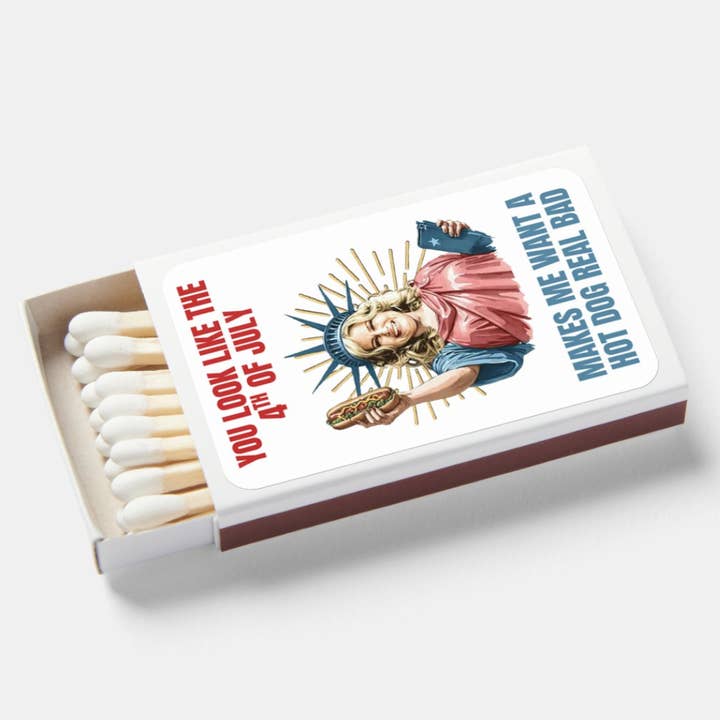 Electric Feels Company - Vendita all'ingrosso Fiammifero - Scatola di Fiammiferi del Quattro Luglio0