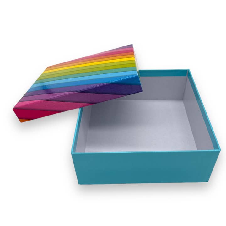 Kinky Pleasure - B075 - Rainbow Karton Box - 14x5.8cm voor wholesale door Kinky Pleasure