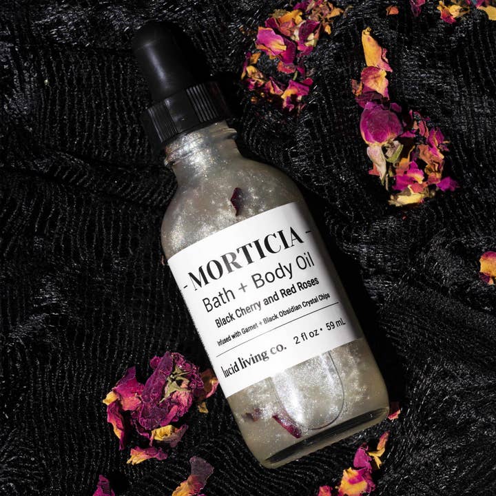 Lucid Living Co. - Wholesale Bath/Body Oil - Morticia Bath & Body Oil