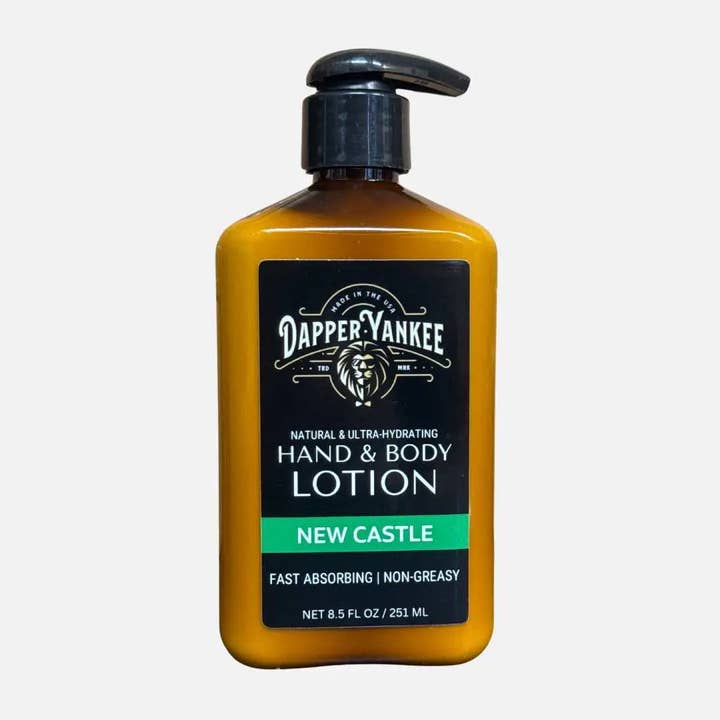 New Castle Hand & Body Lotion for wholesale by Dapper Yankee