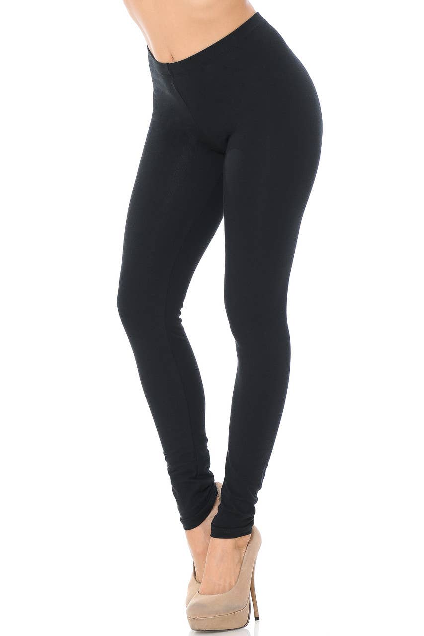 USA Fashion - Vendita all'ingrosso Leggings - Donna - Leggings in cotone a lunghezza intera USA0