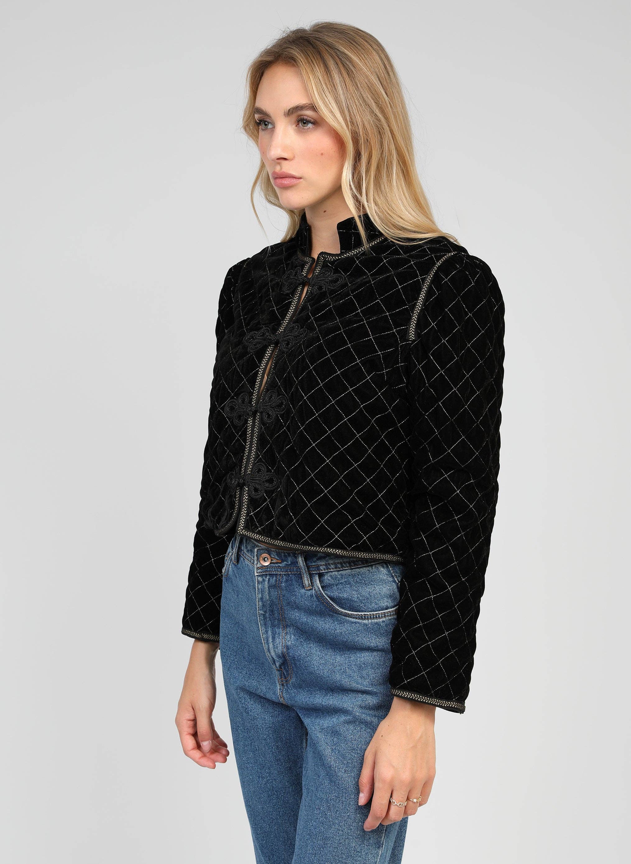 An'ge - Wholesale Jacket - Women's - SELENE JACKET black3