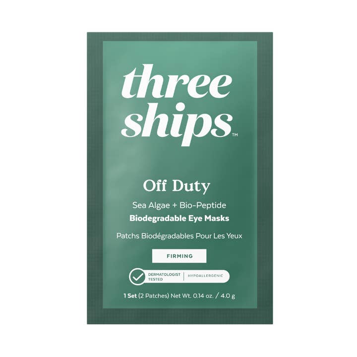 Three Ships (No Duties | Ships from US/CA | USMCA Compliant) - Vente Masques de traitement yeux - OffDuty™ Sachet Unique0