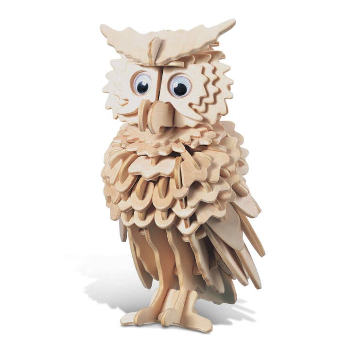 3D Puzzles - Owl and other Purchase Wholesale unfinished wood toys. Free Returns & Net 60 Terms on Faire trending on Faire.
