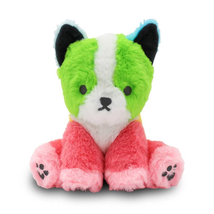 mango the colorful puppy plushie for wholesale by Hannimations