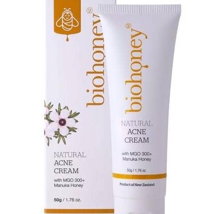 Pacific Resources - Vendita all'ingrosso Cerotto per acne/idrocolloidale - Biohoney - Crema Naturale all'Acne a base di Miele di Manuka - 50g0