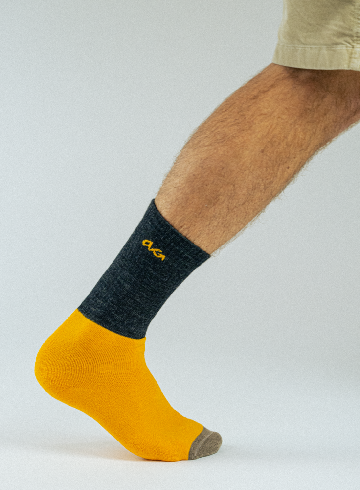 Merino Hike Booty | Yellow for wholesale on Faire2