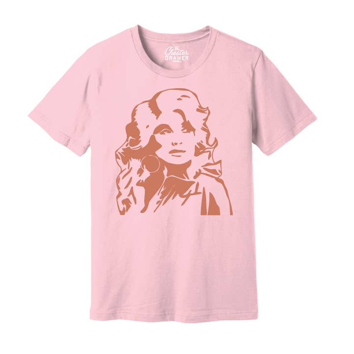 Dolly Parton T-shirt voor wholesale door The Chester Drawer