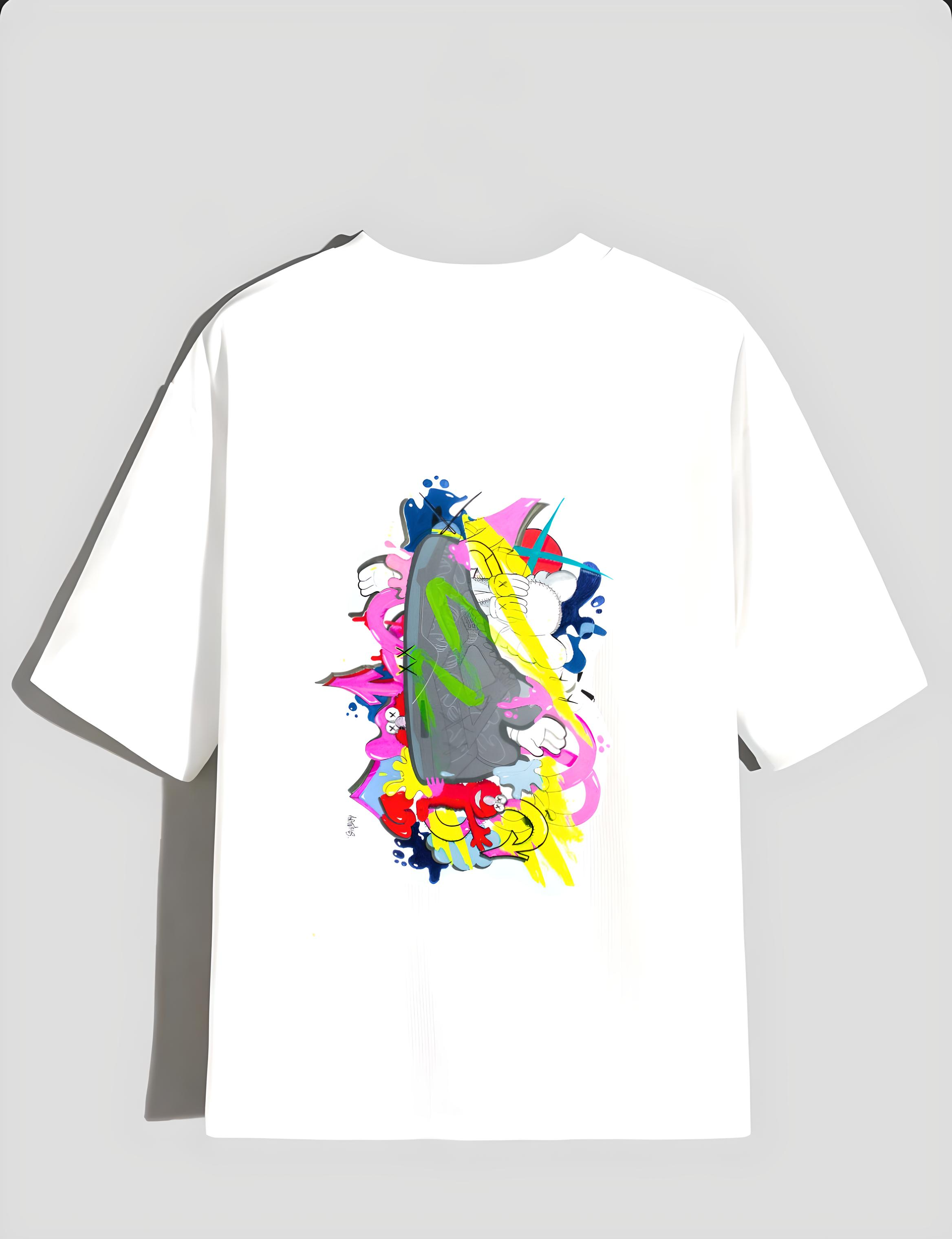 Artwhos - Wholesale Screen Printed T-Shirt - Unisex - JORDAN 3 KAWS0