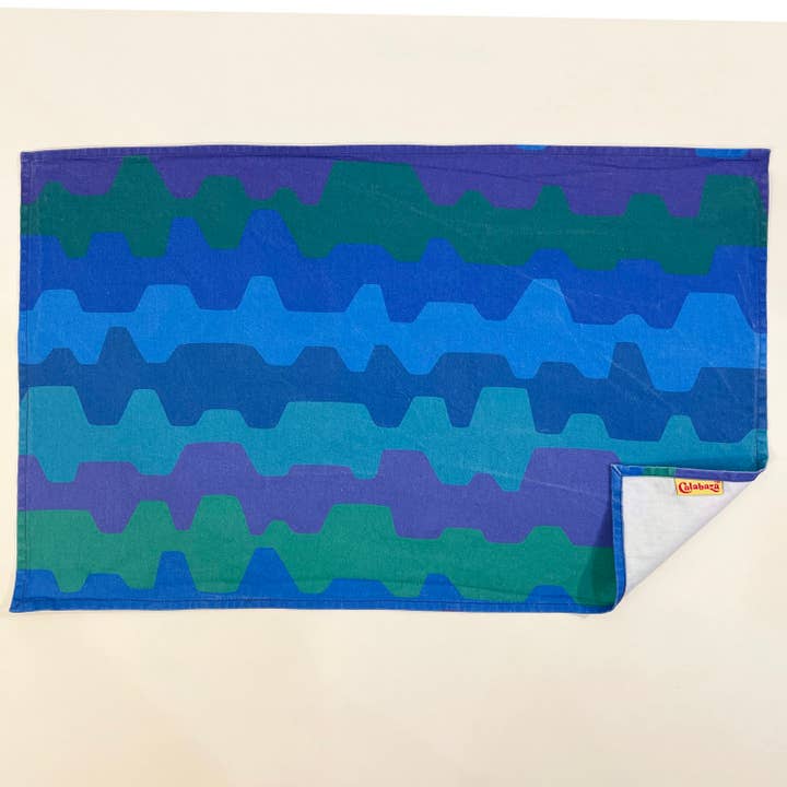 Cotton Kitchen Towel - Static Wave for wholesale by Calabaza Textiles & Homewares