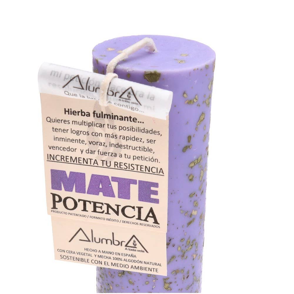 Vives de la Cortada S.L - Wholesale Novelty Candle - Handcrafted Vela with Mate - Power1