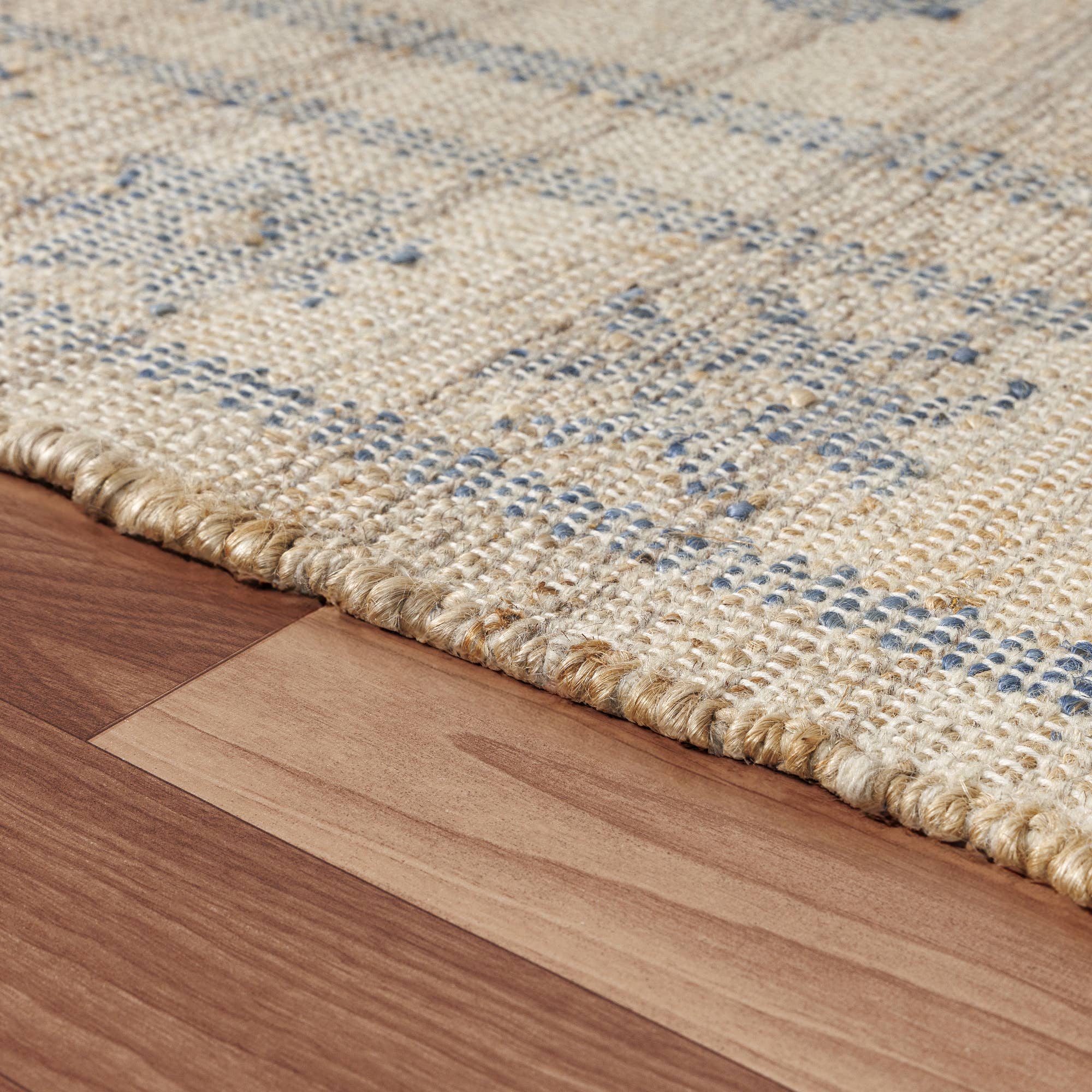 LR Home - Wholesale Area Rug - Classic Medallion Jute Blend Indoor Area Rug12