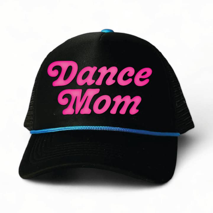 Dance Mom Black Foam Trucker por atacado de Talisman & Co.