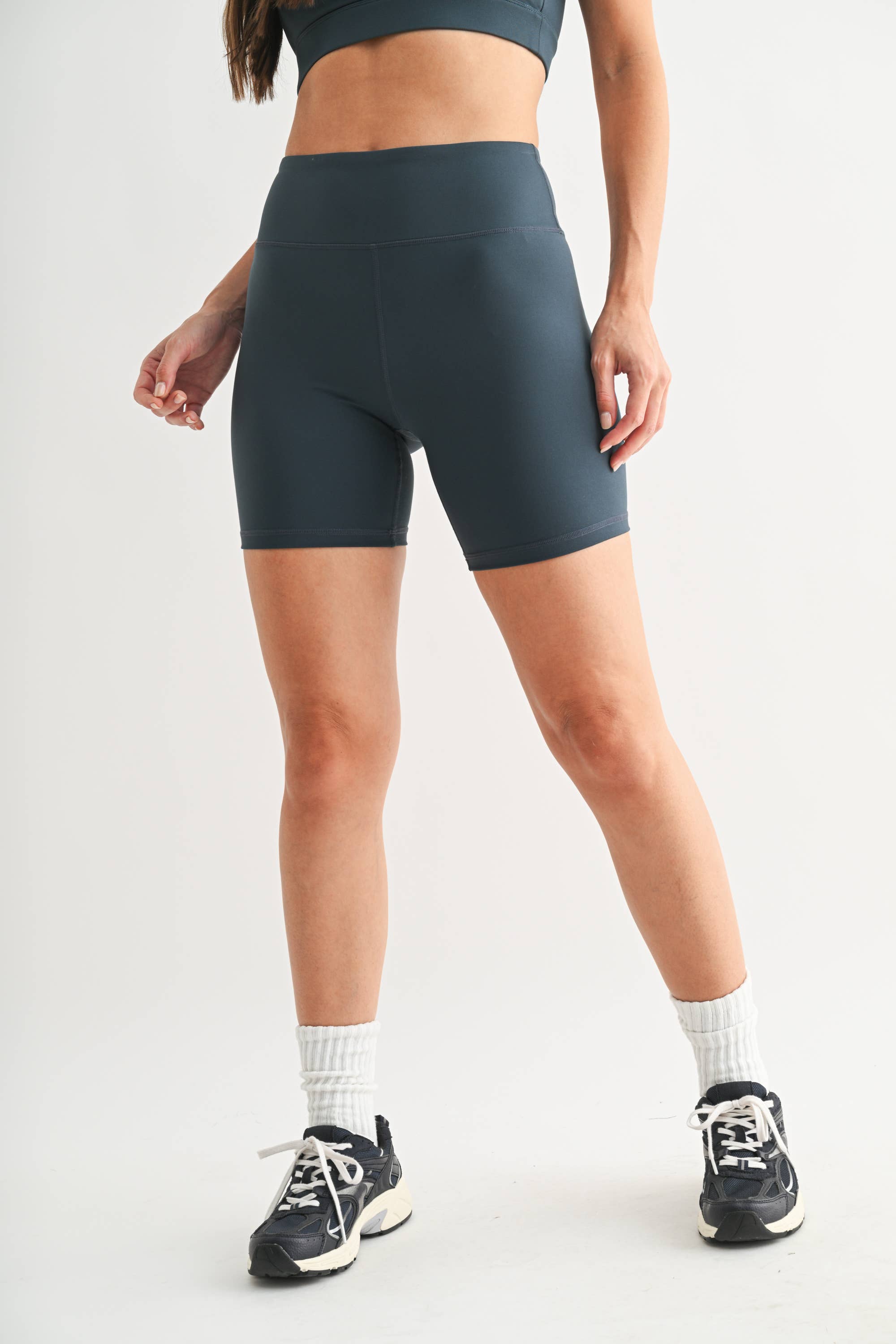 Mono B - Wholesale Athletic Shorts - Women's - Newport FlexForm Biker Shorts30