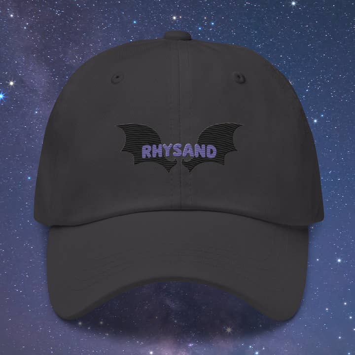 Rhysand Bat Boys Dad hat, Officially Licensed SJM ACOTAR Merch for wholesale by CrescentCatCo